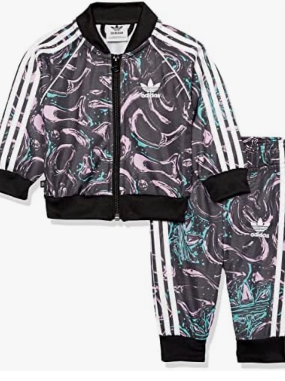 adidas Originals Unisex All-Over Printed Superstar Set Tracksuit 2T